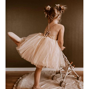 Платье принцессы Mrs. Ertha "Rosie Blush", персиковая пудра